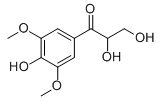 2,3-Dihydroxy-1-(4-hydroxy-3,5-dimethoxyphenyl)propan-1-one 33900-74-2